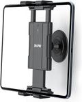 OHLPRO Tablet Wall Mount Holder for iPad, 360° Adjustable Swivel No-Drill 3M Adhesive Stand for Kitchen Compatible with 5-13 Inch Smartphones iPads Samsung Tab Fire HD Kindle & More Devices