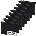 gisgfim 16 Pack Plastic Hanging File Folder Letter Size 1inch Expanding File by gisgfim
