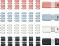 GIGASTONE 32GB Flash Drive (100 Pack) Z60NB USB 3.2 Gen 1, Ultra Fast, Retractable Capless Slider Design, Data Storage, Backup for PC/Mac/TV/Car Audio, USB 2.0/3.0/3.1 Compatible (Random Color)
