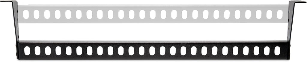 StarTech.com 1U Rack Mountable Cable Lacing Bar w/Adjustable Depth, Cable Support Guide for Organized 19" Racks/Cabinets, Horizontal Cable Guide for Patch Panels/Switches/PDUs (12S-Cable-Lacing-BAR)