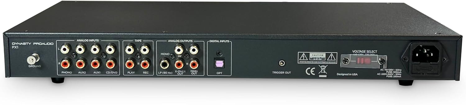 PX1 High Definition Multi-Source Hi-Fi Home Audio Stereo Preamplifier