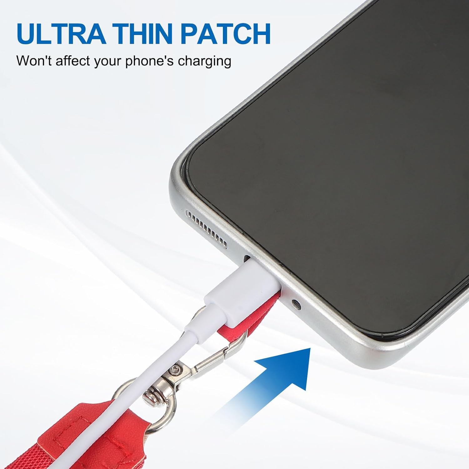 PATIKIL Smart Phone Lanyard with Patches for Most Smartphones Badges Keychain