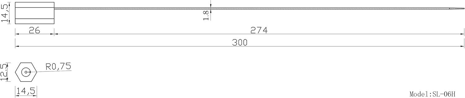 Leadseals(R) 50 Security Cable Seals Numbered Security Tags Tamper Proof Tags Pull Tight Steel Wire Seals for Truck, Trailers, Cargo, Containers, Vans, Oil Tank, Milk Vehicle (Yellow)