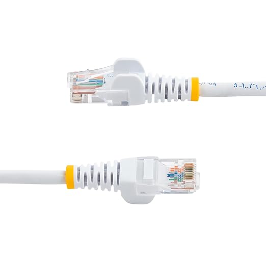StarTech 7 FT White CAT5E UTP Patch Cable - Image 3