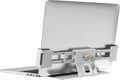 AboveTEK Laptop Locking Station, Premium Aluminum MacBook Security Lock with High-Security Copper Cylinder, Anti-Theft Computer Lock for All 11"-17" No-Slot Notebooks, Non-Slip Base for Public Spaces