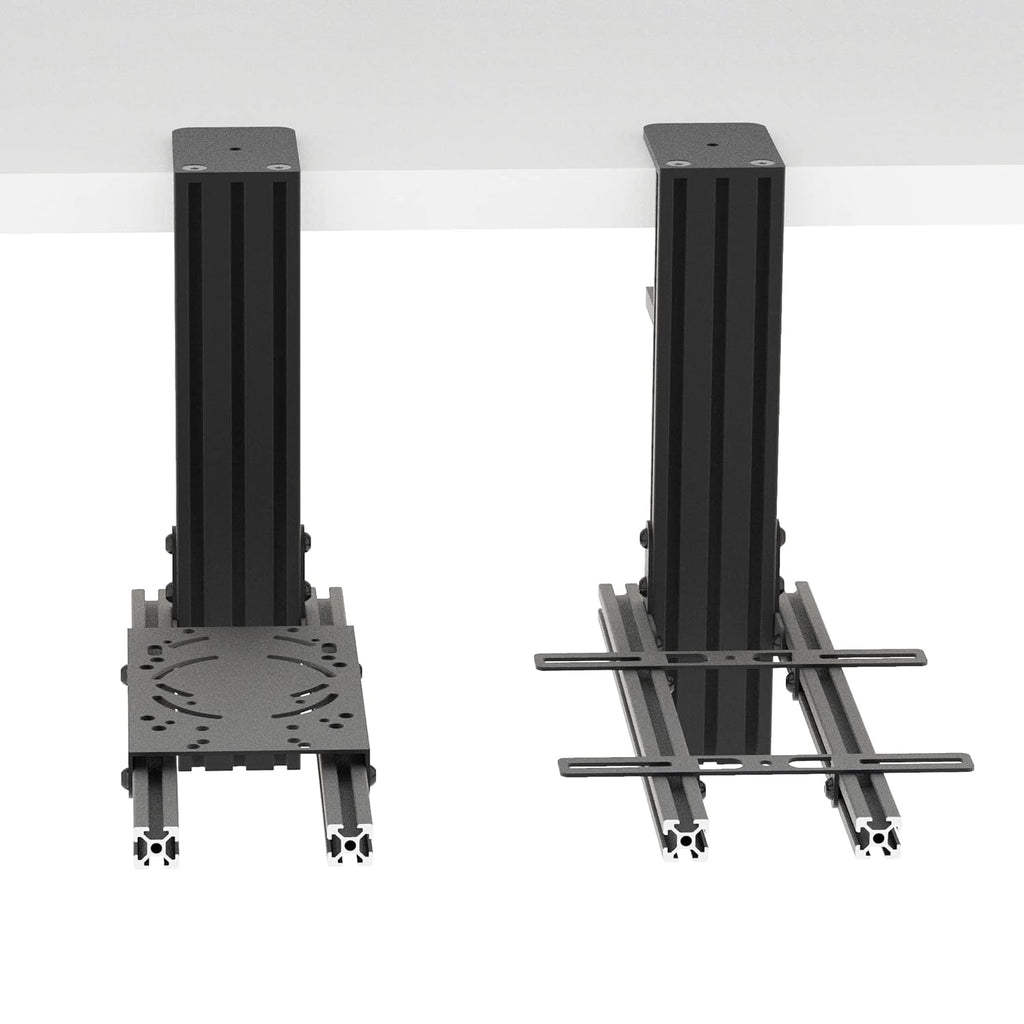 Hikig 2 Set Desk Mount for Flight Sim Game Joystick, Throttle and HOTAS Systems - Compatible With Logitech X56, X52, X52 Pro, Thrustmaster T-Flight HOTAS, T.16000M, TCA