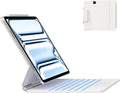 typecase Keyboard Case for iPad Pro 13-inch (M4) 2024,Magic Keyboard with 11 Colors Backlight for iPad Pro 13,Keyboard Case with Pencil Holder,Multi-Touch Trackpad, Easy-Set Magnetic Stand,(White)