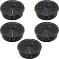 Aifeier ET 1-3/8 Inch Cable Grommets Petal-Shaped Buckle Type Wire Hole Cover for Cord Management and Protection of Cabinet, 5PCS 35mm