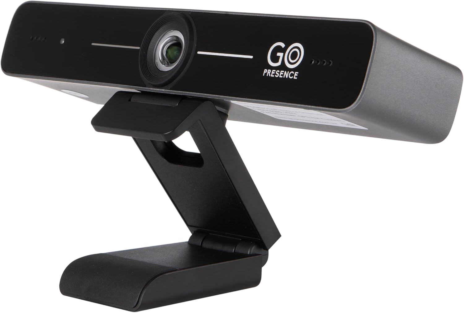 Smart 4K Compact Video Conference Camera – Ultra HD 120° Wide Lens, AI Auto-Framing, Noise-Cancelling Mics, 20ft Pickup, Plug-and-Play USB for All Video Conference Platforms – Small Rooms