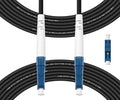 Fibergaga-100M OS2 LC to LC Fiber Optic Cable Outdoor Armored Single Mode by Fibergaga