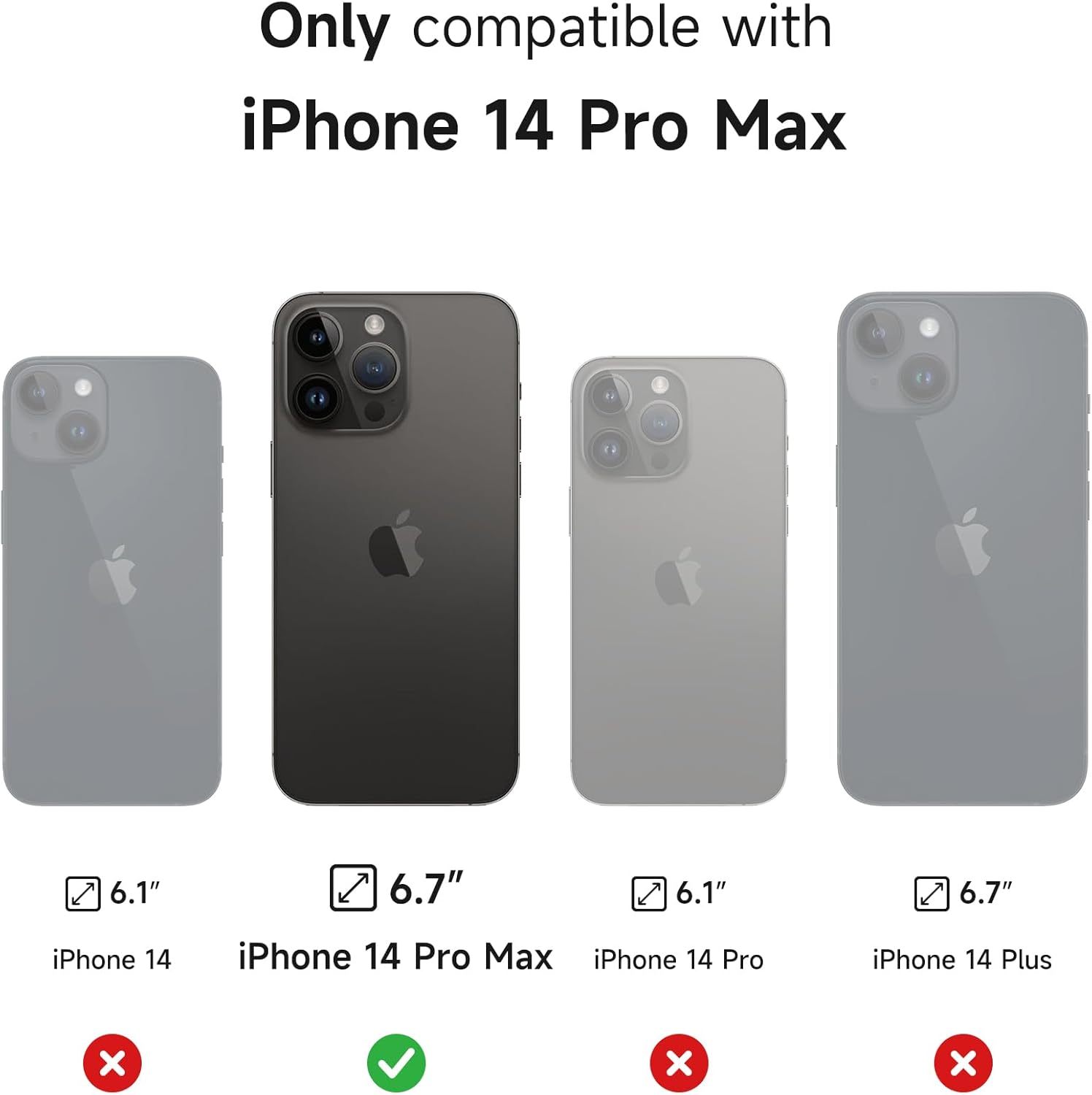 SURITCH for iPhone 14 Pro Max Case with Magnetic Camera Slide Cover and Adjustable Kickstand, Compatible with MagSafe, Shockproof Bumper Case Slim Protective Cover 6.7 Inch, Blue