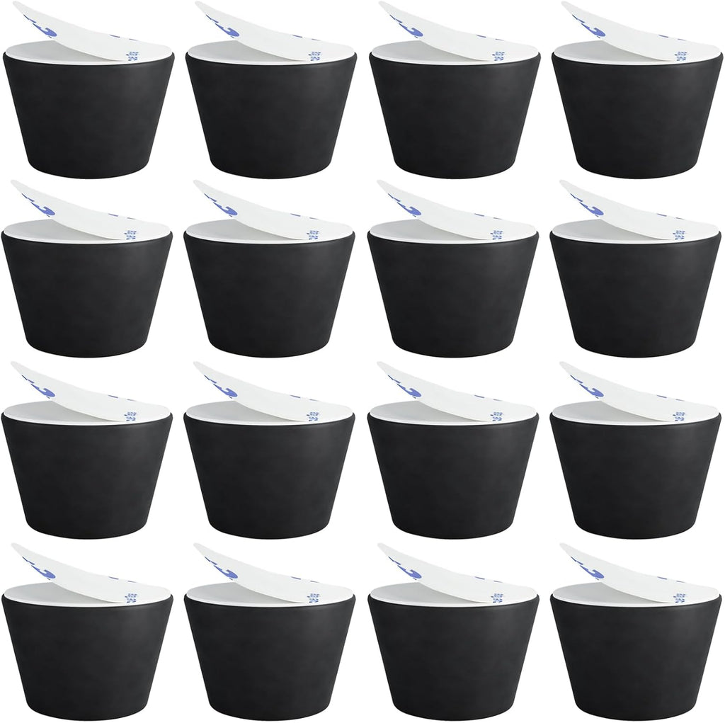 1.2" Silicone Non-Skid Speaker Pads-16Pack, Adhesive, for Small Speakers, Turntable, Subwoofer Isolation Feet, Reduced Resonance & Vibration