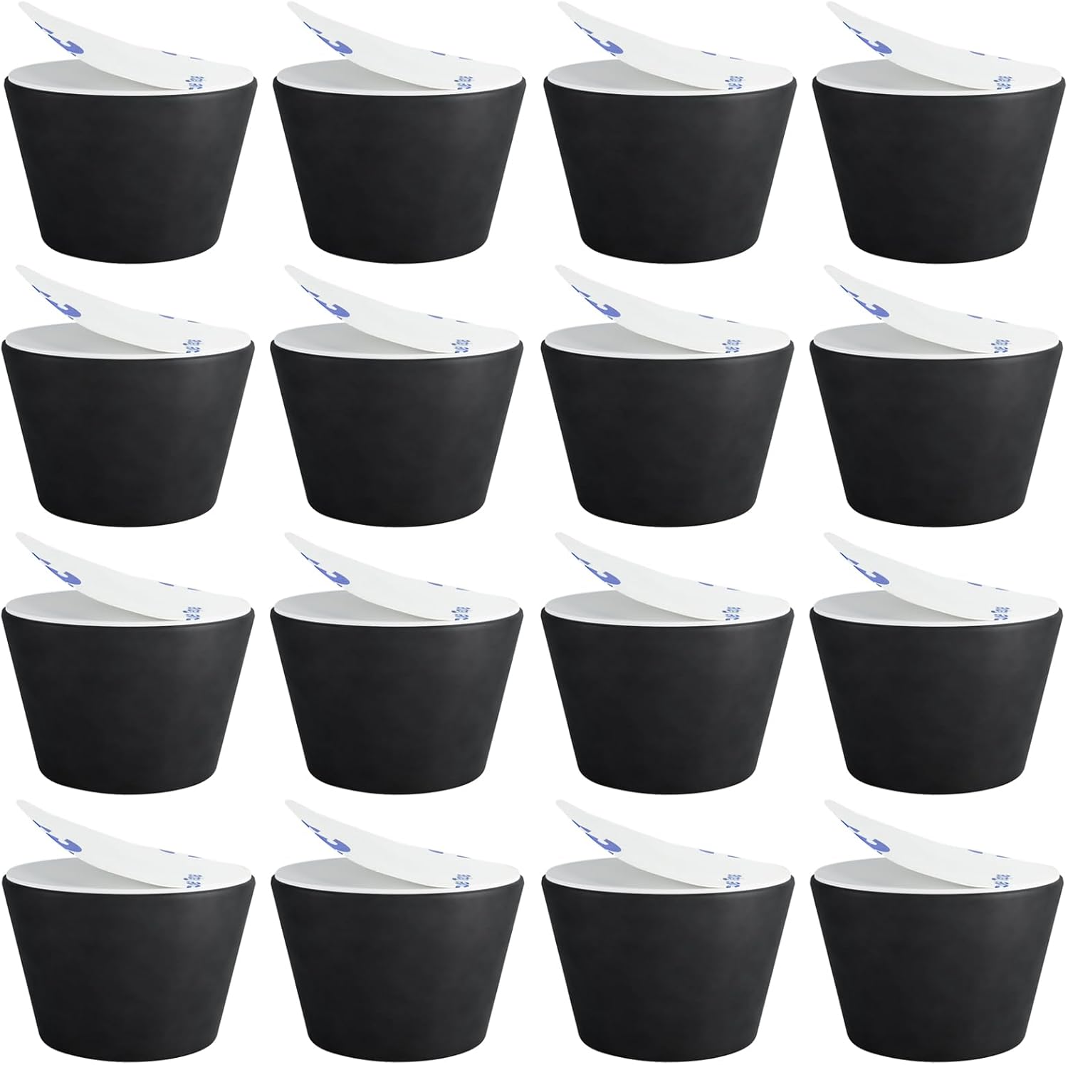1.2" Silicone Non-Skid Speaker Pads-16Pack, Adhesive, for Small Speakers, Turntable, Subwoofer Isolation Feet, Reduced Resonance & Vibration