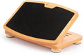 StrongTek Adjustable Wooden Foot Rest for Under Desk, Ergonomic Office Footstool with 3 Height Levels, Improves Posture & Leg Circulation, Comfortable Foot Support for Work & Home