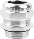 NPT 1" Stainless Steel Waterproof Cable Gland IP68 Waterproof Cable Gland Adjustable 18-25mm Cable Gland Protectors