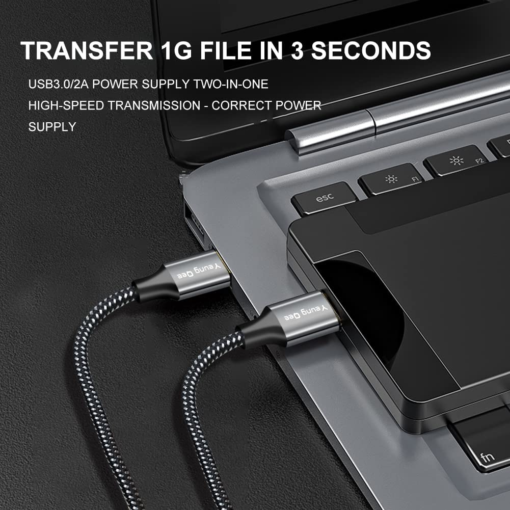 USB 3.0 A to A Male Cable 20 ft,Super Speed Type A Male to Male Cable USB 3.0 Double End USB Cord for Hard Disk, Cameras,Laptop Cooler, DVD Player and More (20FT/6M)