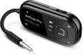 Avantree Voyager - Airplane Bluetooth Adapter for Headphones & AirPods, Bluetooth 5.4 with Latest Auracast & OLED Display, Qualcomm Chip, aptX Adaptive, Wireless Audio Transmitter for Travel & Flight