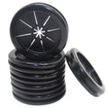 Rubber Grommets for Wiring, 1-9/16 Inch Drill Hole, 1-3/8 Inch ID, Firewall Grommets Automotive Cable Cords Hoses Protection, Double-Sided Rubber Plugs for Round Holes, 6 Pcs, 35x40 mm