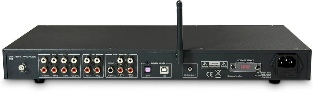 PX2 High Definition Multi-Source Home Audio Preamp with Qualcomm® aptX™ Lossless Bluetooth 5.3 Chipset/USB DAC Interface Built-in