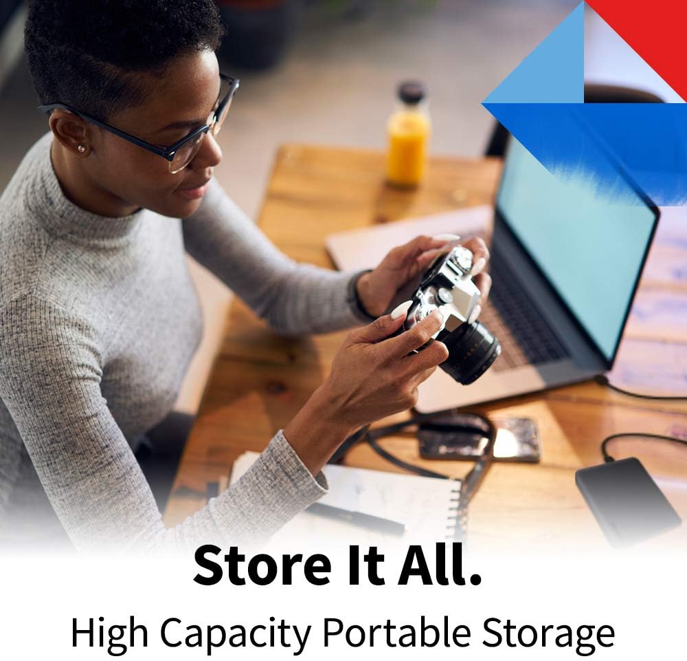 Toshiba Canvio Advance 2TB Portable External Hard Drive USB 3.0, White - HDTCA20XW3AA