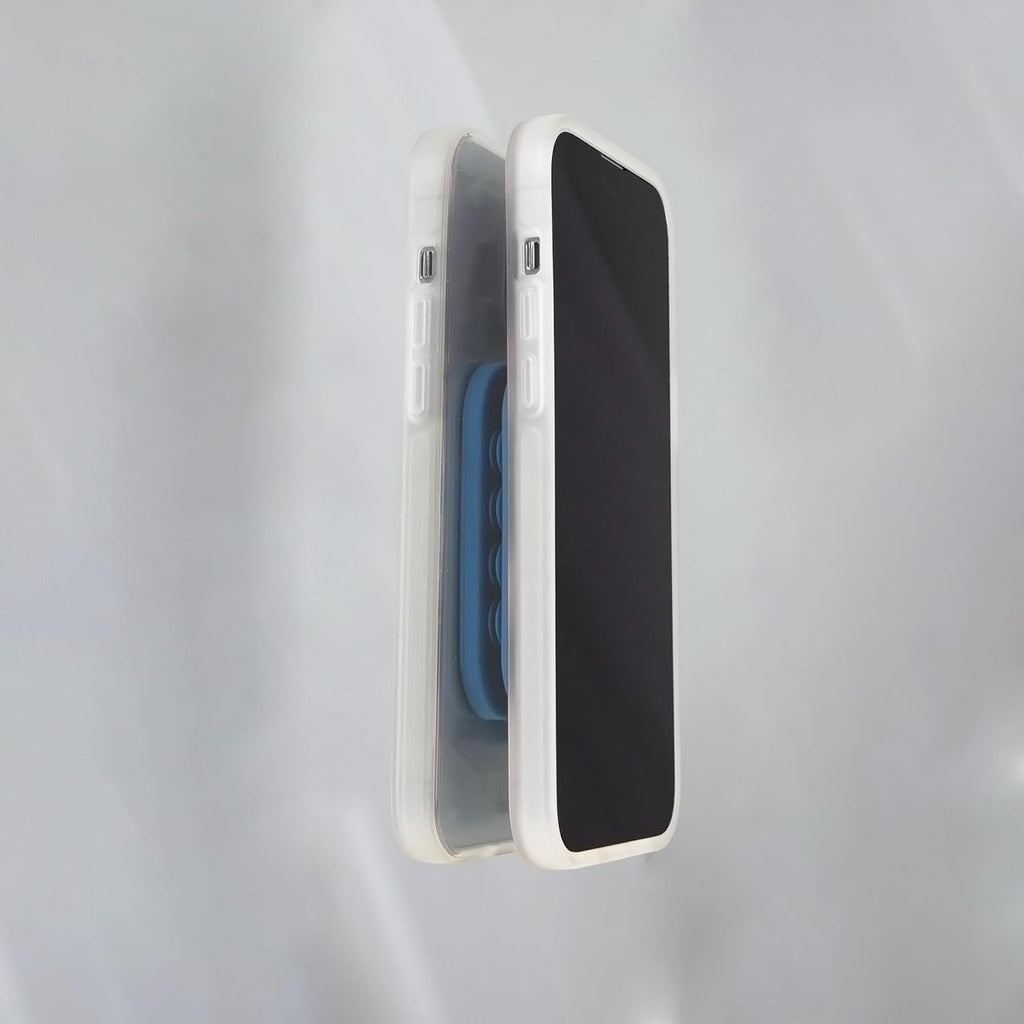 Sonix | Magnetic Silicone Suction Cup Phone Mount for iPhone | Compatible with MagSafe | Light Blue