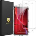 UNBREAKcable Screen Protector for iPhone XR / iPhone 11 [3-Pack], 9H Hardness Tempered Glass for iPhone XR / 11, Case Friendly, 2.5D Round Edge, Anti-Bubbles, Easy Install Tool (Not Whole Screen).