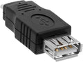 Cmple - Micro USB to USB Adapter Standard USB 2.0 A Female Jack to USB Micro B Male Plug OTG Connector Converter for Cameras Tablets Phones Dash Cams Transfer Photos to Computer
