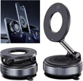 Cell Phone Holders for Your Cars/Gym/Mirror Mount for iPhone & Android Upgraded Vacuum Magnetic Car Phone Holder 360° Reinforced 150LBS Ultra Suction Cup Phone Mount for Car