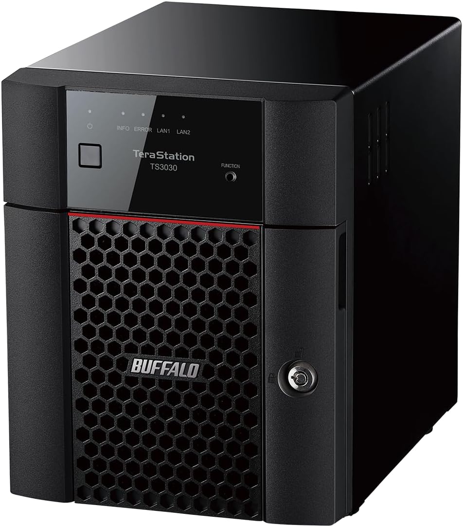 BUFFALO TeraStation 3430DN 4-Bay 32TB (4x8TB) Desktop Small-Med Business NAS w/Hard Drives Included