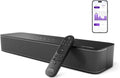 ULTIMEA 2.1ch Compact Sound Bar for TV, Built-in Subwoofer, APP Control, Peak Power 120W, All-in-one PC Sound bar for Game, 16 Inches Bluetooth 5.3 TV Sound Bar, Opt/AUX/Wall Mount, Solo B30 Pro