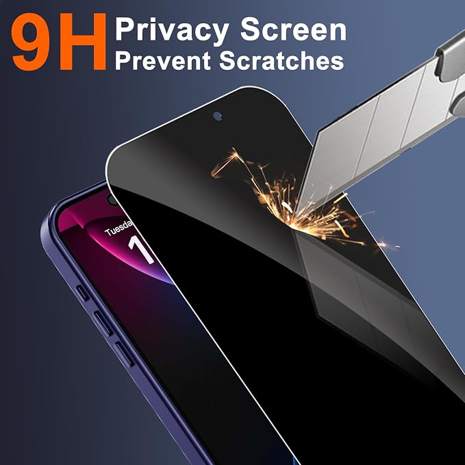 for iPhone 14 Pro Case with Privacy Screen Protector and Camera Protection - Image 8