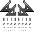 2 Amp Amplifier Rack, Audio Rack, Rack Mount Amplifier for Droppin HZ Car Audio, Steel, Black Powder Coated, Bracket Mount, 24 Watts, Audio Equipment Rack