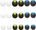Earbud Replacement Tips - Silicone Ear Tips Fit Most - S M L, 9 Pairs