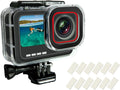SHOOT Waterproof Housing Case for Insta 360 Ace Pro Diving Protective Underwater Shell with Quick Release Bracket & Thumbscrew Accessories