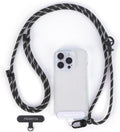project-cb Cell Phone Lanyard 1,Phone Tether Tab 2,Crossbody Strap,Lanyards for Around the Neck,Adjustable Strap 80-160cm (Blackshadow-B)