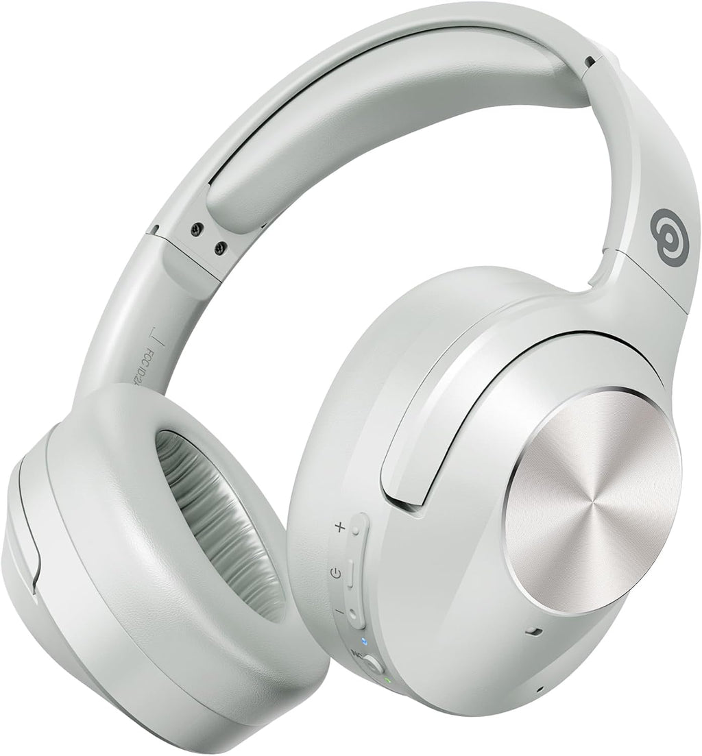 Upgrade Pro‑Level Hybrid Active Noise Cancelling Headphones with HD Sound, Wireless Bluetooth Headphones Over The Ear Unequaled Comfort, Vivid Deep Bass, for Home Office Travel Birthday Gift