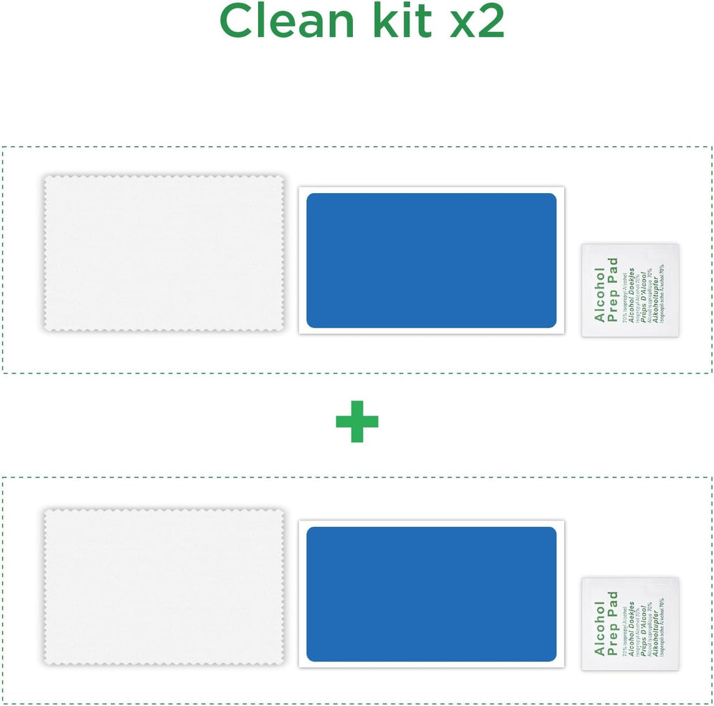 Computer Screen Privacy Magnetic Accessories Kit for Monitor Anti-Glare & Privacy Filters, Magnetic Mounting, Fit for All Desktop Monitors (Curved/Flat, Wide/Narrow, Bordered/Bezelless)