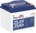 24V 25Ah LiFePO4 Battery, 2C High Discharge Rate Built-in 50A BMS 640Wh Lithium Battery, 1280W Continuous Load Power for Mobility Scooters, Electric Wheelchairs, Farm Equipment, etc