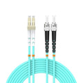 LC/UPC to ST/UPC Fiber Patch Cable OM3 115ft/35meters, 10Gb/Gigabit MultiMode by Buacoz
