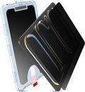 MOBDIK Privacy Screen Protector Compatible with iPad Pro 11 Inch M5 2025 / M4 2024, Anti Spy, 9H Tempered Glass, EZ Kit 1 Pack