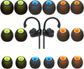 Earbud Tips Ear Bud Tips Soft Anti Slip Washable and Reusable Silicone Replacement Earbud Tips Fit Most in-Ear Earbuds(Inner Hole 3.8mm -5.1mm) 18pcs S M L