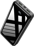 Power Bank 50000mAh 22.5W Fast Charging Portable Charger, USB C Quick Charge with 3 Outputs & 2 Inputs, LED Display, Huge Capacity External Cell Phone Battery Pack for iPhone, Samsung, iPad