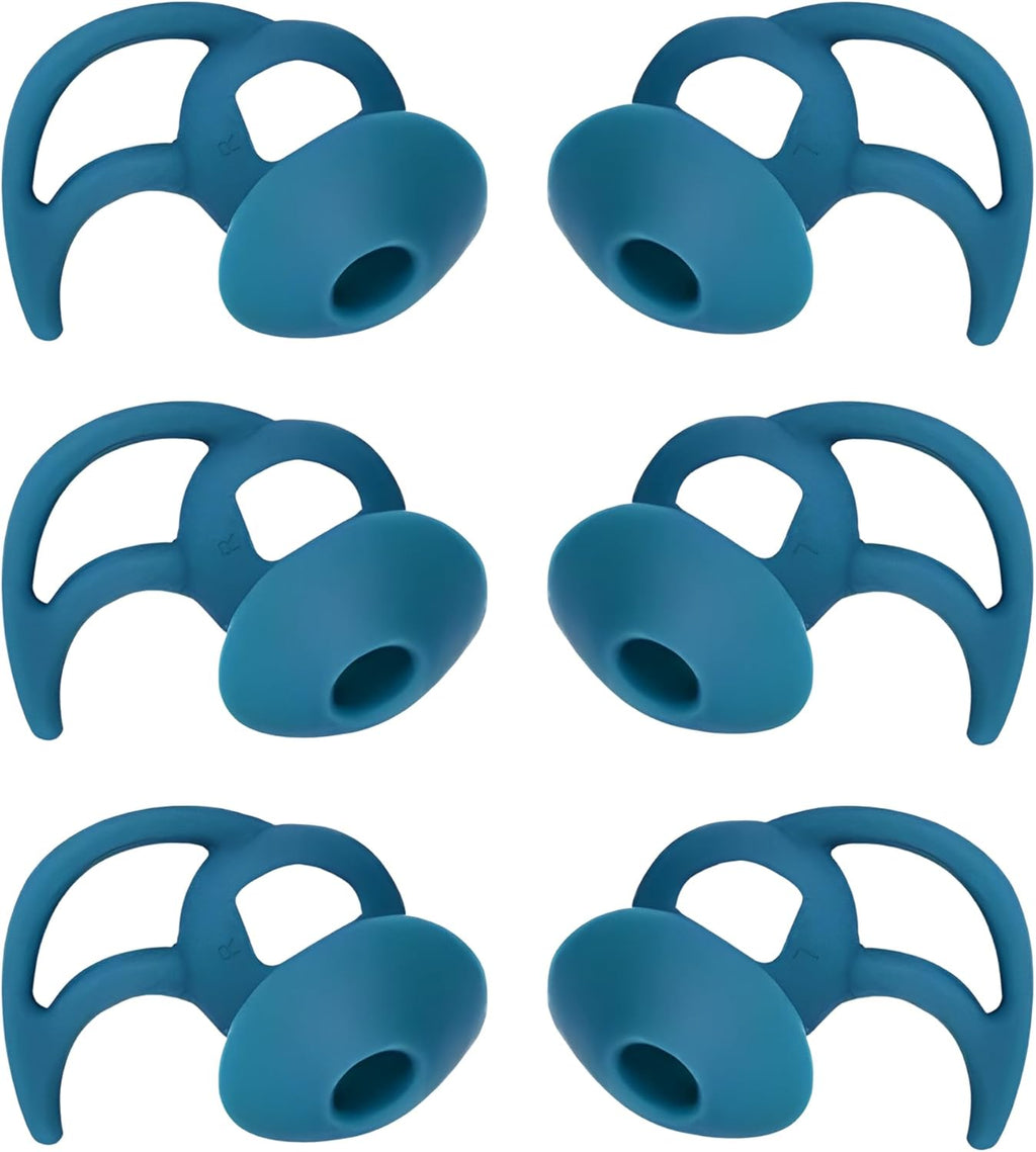 3 Pairs Large Earbud Tips Compatible with Bose QuietComfort and Sport Earbuds