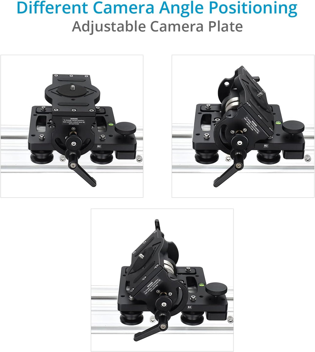 Proaim Cambird Pro 4-in-1 Gear. 6ft Video Camera Slider. Portable Mini Jib. Tower. Hi-hat .Vertical Payload - 10kg / 22lb. Horizontal Payload: 12kg / 26lb. (SL-CBPR-01)