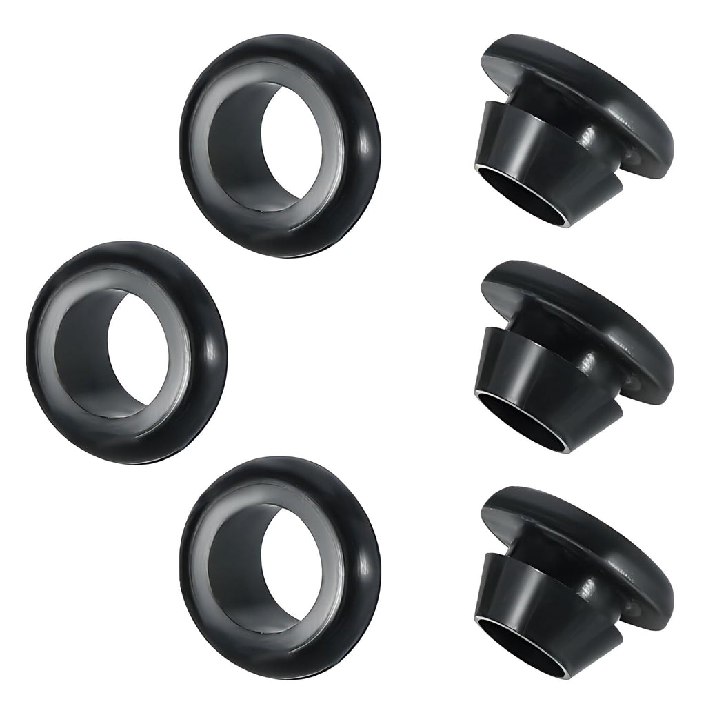 Qrity 20 PCS Rubber Grommets Cable Railing, Car Grommet, Cable Railing Protective Sleeves for Metal Posts, ID 12mm Mount Dia 14mm