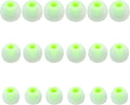 Silicone Earbud Tips - Fit Most In-Ear Earbuds (Inner Hole 3.8mm - 5.1mm) - 9 Pairs S M L