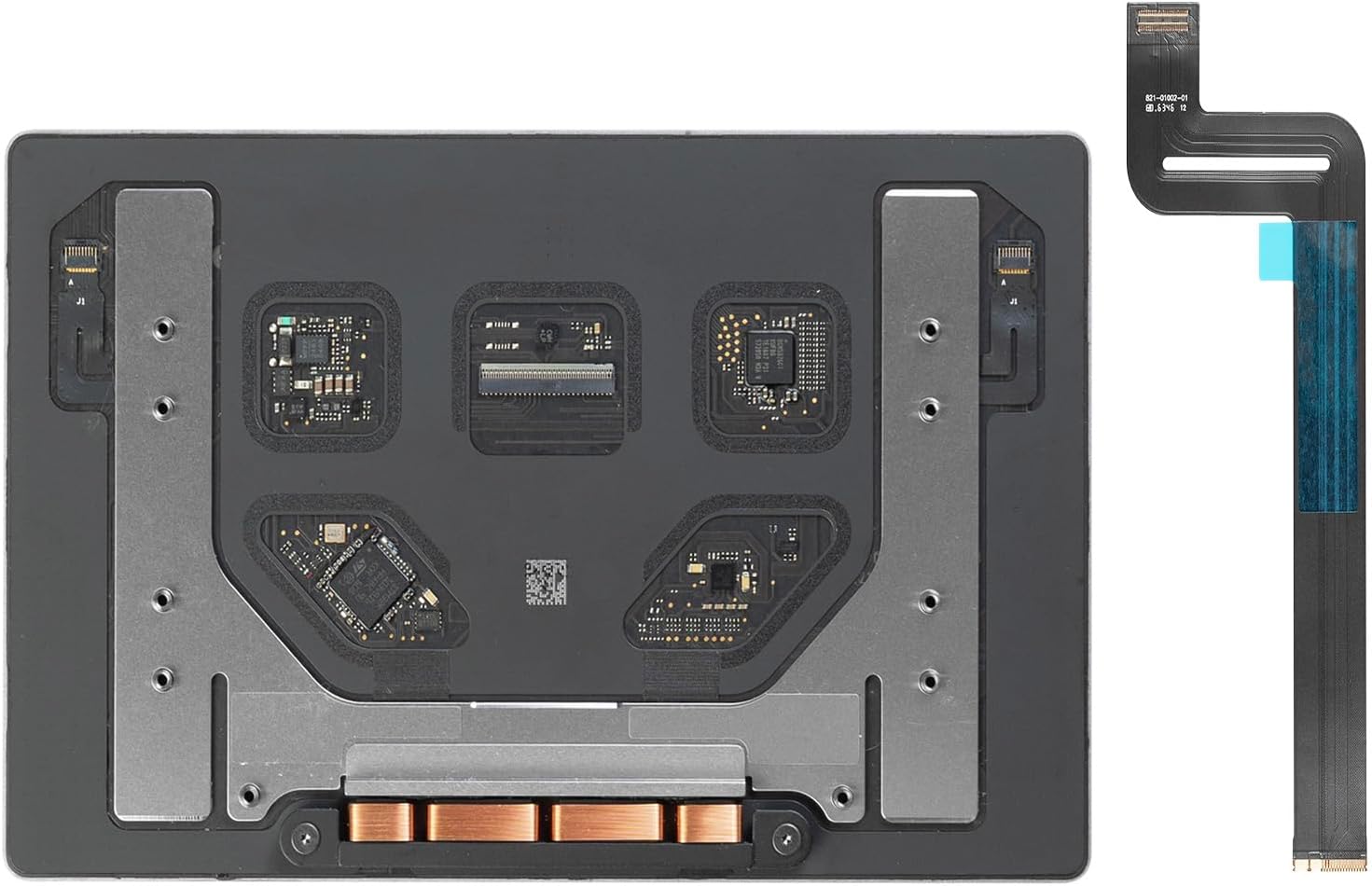 HAWSON A1708 Trackpad Replacement for MacBook Pro Retina 13" A1708 Trackpad Touchpad with Flex Cable 2016-2017 (Space Gray)