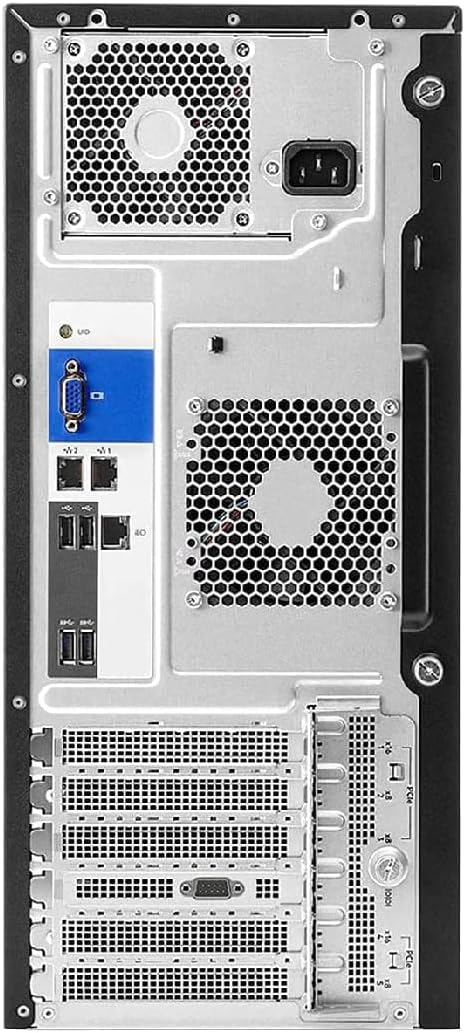 Hewlett Packard Enterprise HPE ProLiant ML30 Gen10 Plus Tower Server, Xeon E-2314 4-Core 2.8GHz, 64GB DDR4 Memory, 48TB HDD Storage, RAID, iLO