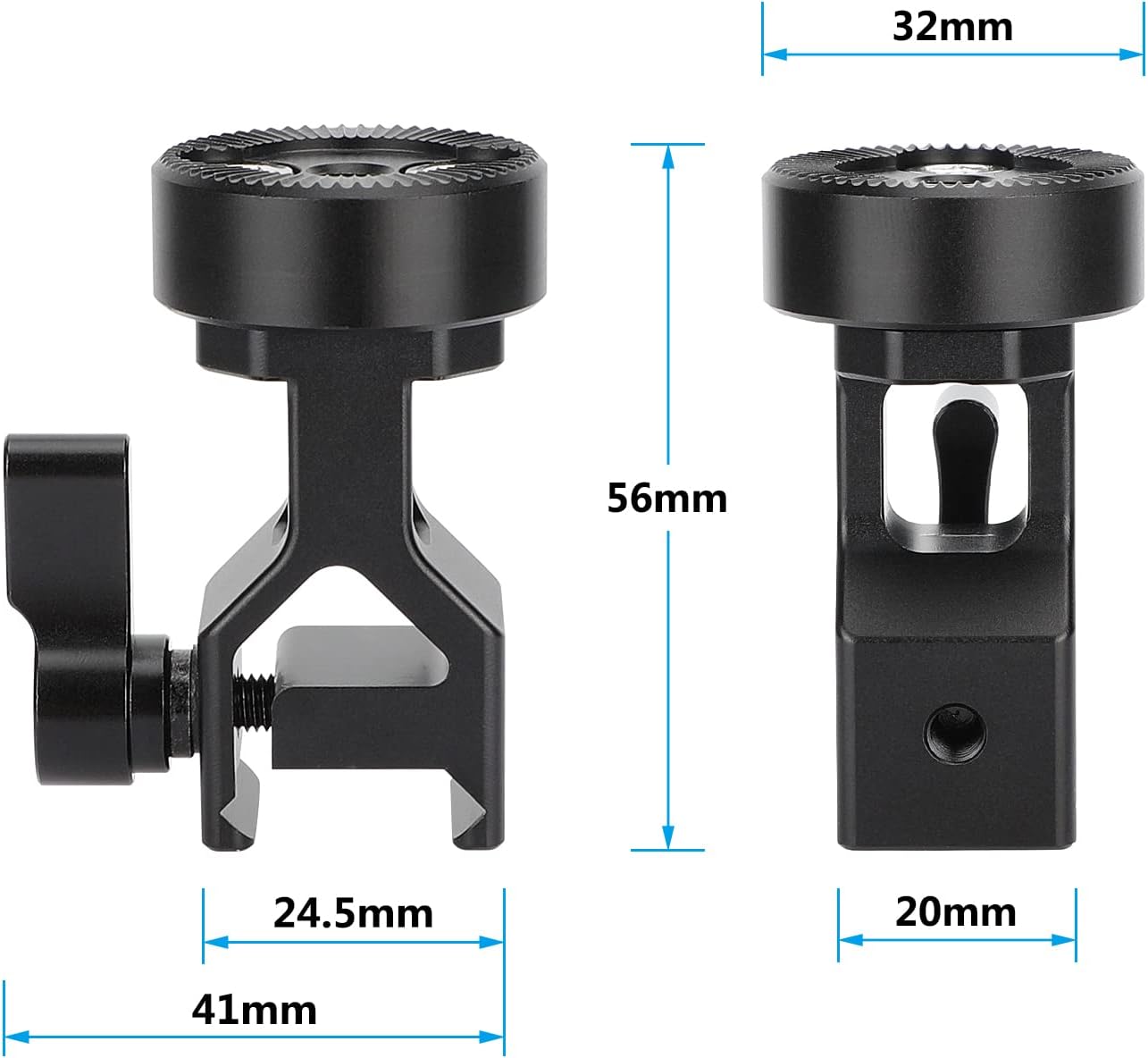 CAMVATE NATO Clamp to Rosette Adapter Extension Mount - 3293