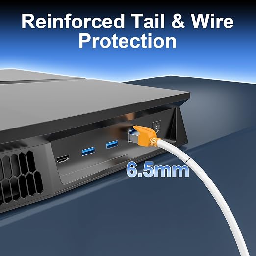 Cat 8 Ethernet Cable 25 ft, 40Gbps High Speed Gaming Network Cable 2000MHz - Image 4